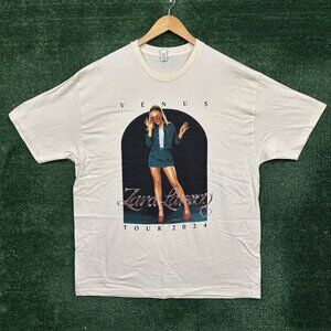 Zara Larsson UK & EU 2024 Ecru Venus Tour T-Shirt XL